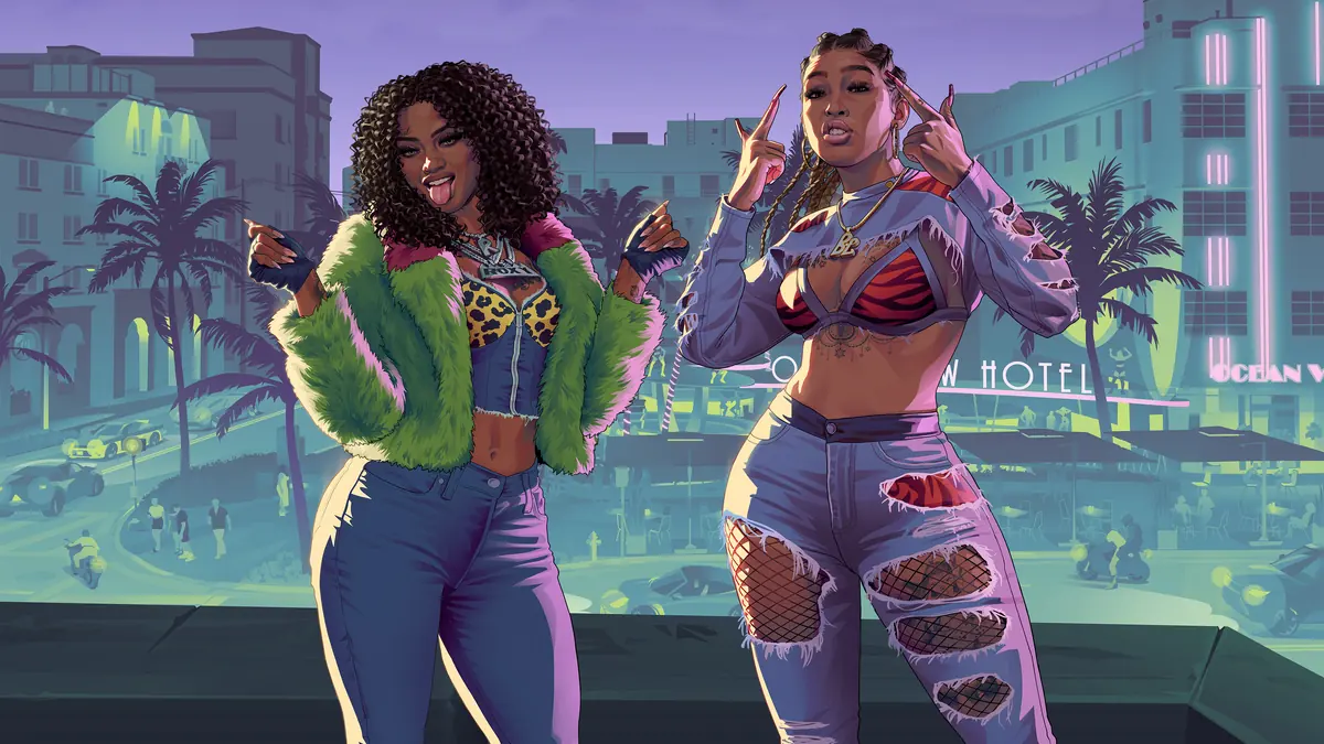 Le duo Real Dimez dans GTA 6